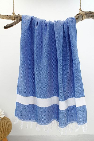 Bedinn Peshtemal Diamond Blue Pst045