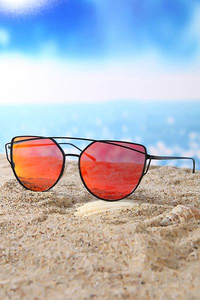 Di Caprio Women's Oval Sunglasses DTX1073H