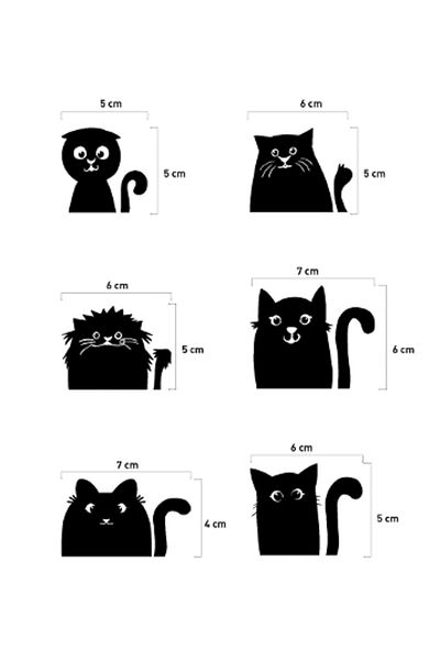 Artikel Cats-1 Socket Sticker