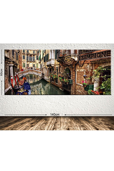 Tablo Center Dev Boyut Manzara Kanvas Tablo 60x140cm