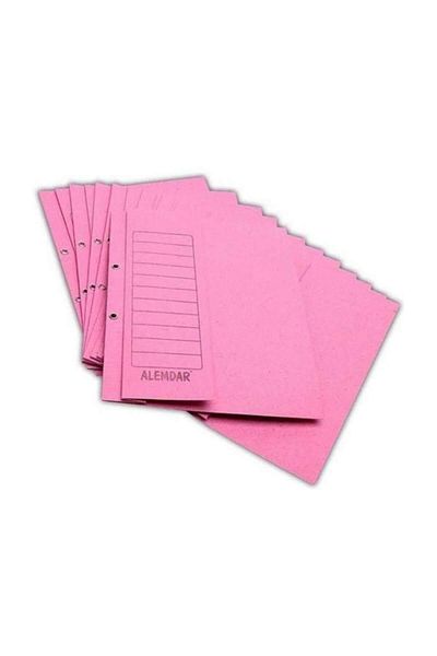 Alemdar Half Cover File Luxury Pink 400 Pieces (1 Box 400 Pieces)