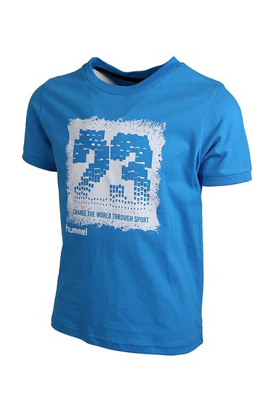 hummel Tricou Blue Boy Butch cu mânecă scurtă