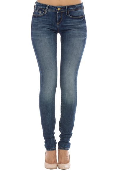 Colin's 758 Sally Super Slim Fit High Waist Narrow Leg Women's Blue Jean Trousers