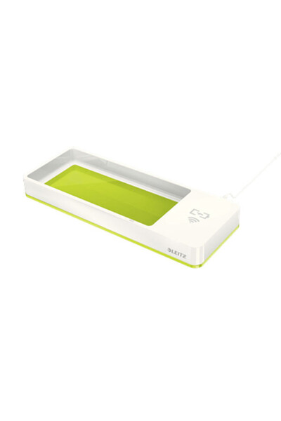 Leitz 5365 Wow Endüktif Şarjlı Masaüstü Düzenleyici - Metalik Yeşil