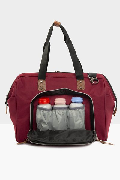 Bagmori Claret Red Hanging Mother Baby Care Bag M000002154