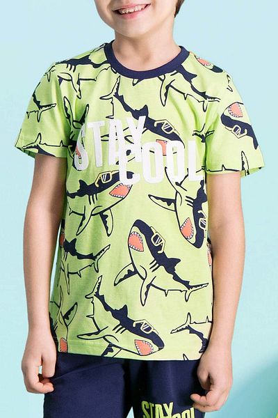 ROLY POLY Stay Cool Green Boy's Pajama Set