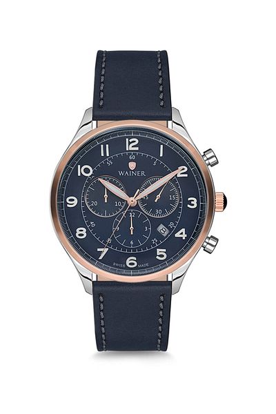 Wainer Men's Wristwatch, Swiss Made (Wa.19498-D)