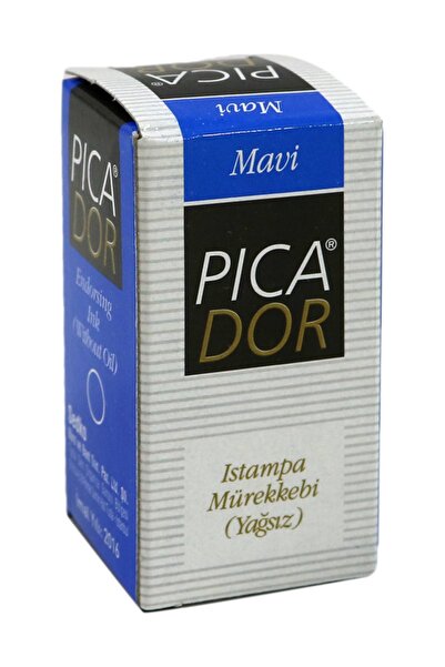 Picador Istampa Mürekkebi Mavi 30.cc Ke 002