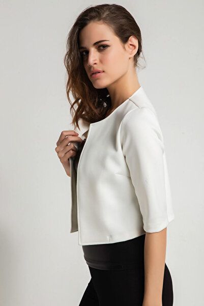 Laranor Women's Ecru Jacket 16L4725-L