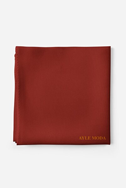 AYLE MODA Kiremit Rengi Şifon Şal SS027