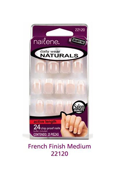 Nailene Takma Tırnak Kiti - French Finish Medium 079181221207