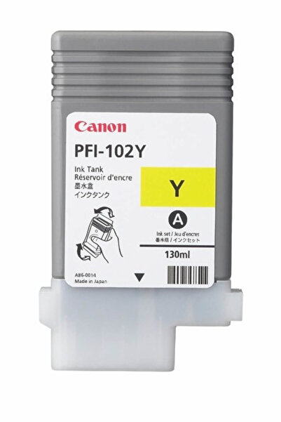 Canon Pfı-102y Orjinal Sarı Kartuş