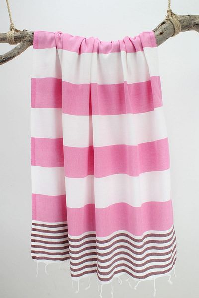 Bedinn Peshtemal Marine Pink-Claret Red Pst292