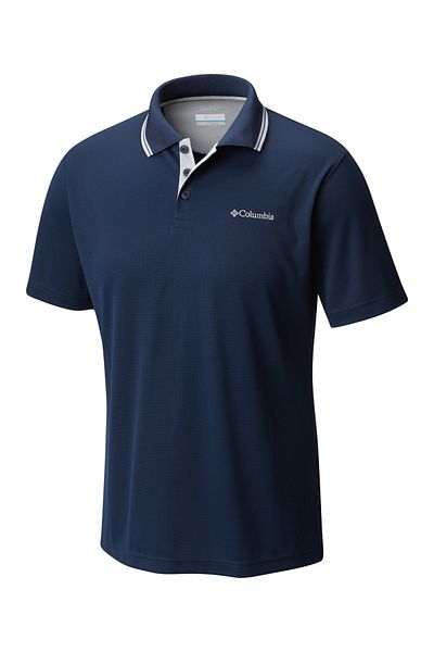 Columbia Tricou albastru cu gât polo pentru bărbați - AM0126 UTILIZER™ POLO 1772051464