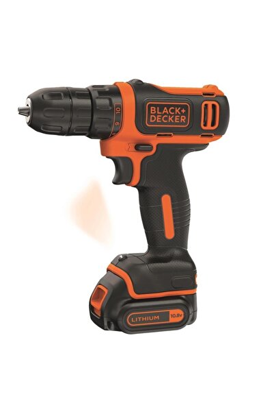Black&Decker Black+Decker BDCDD12 10.8V Акумулаторна бормашина-винтоверт 10мм...