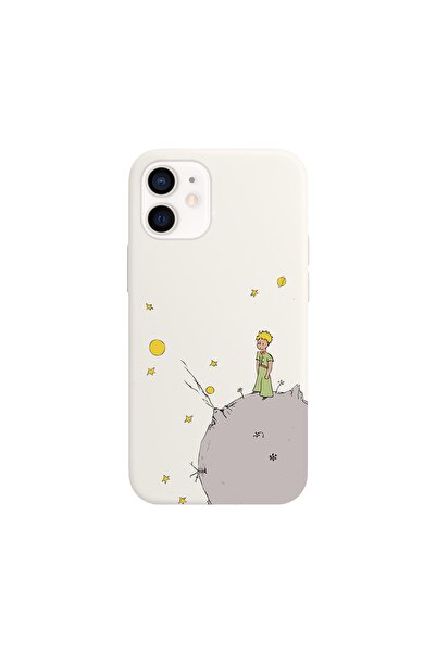 shoptocase Iphone 12 Lansman Küçük Prens - 3 Desenli Telefon Kılıfı