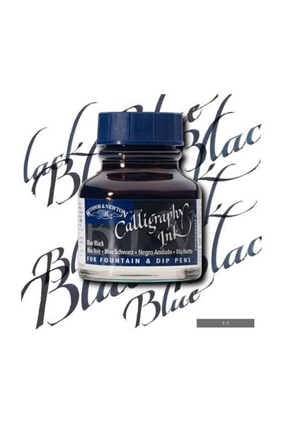 Winsor Newton Winsor & Newton Calligraphy Ink 30 ml. 034 BLUE BLACK