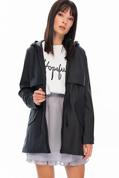 ONLY Kadın Lacivert Yağmurluk 15161241