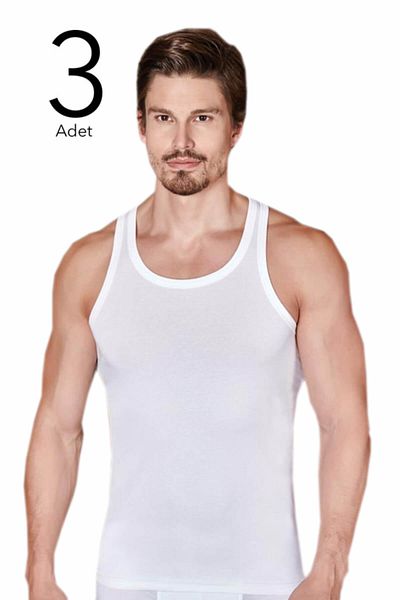 Berrak White Lycra Modal Athlete 3 Pack - ELF568BER4045CCM3