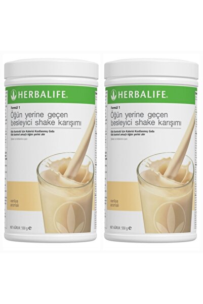 Herbalife Vanilya Aromalı Shake Set