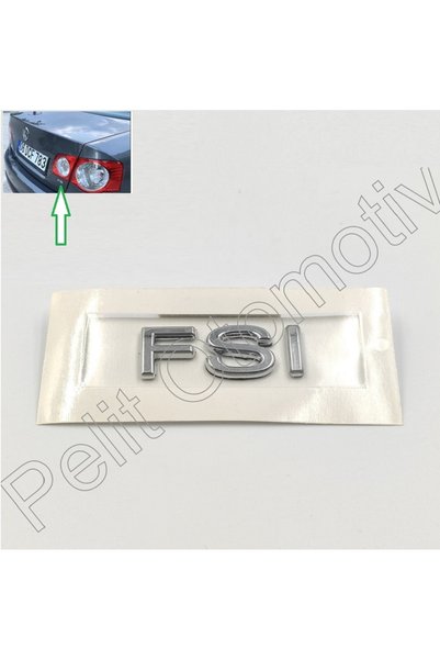 PELİTOTOMOTİV Jetta (2006-2011) Trunk Lid Lettering 3C0853675