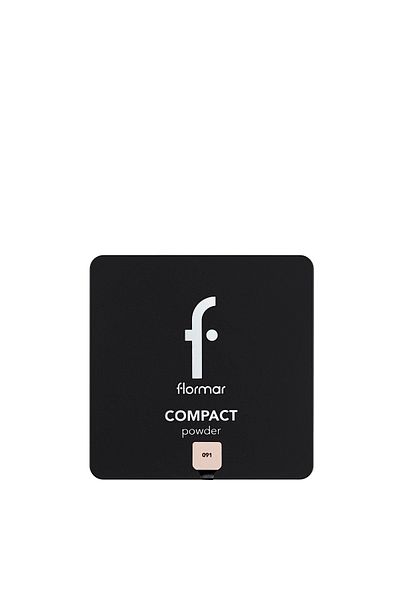 Flormar High Pigmented & Semi Matte Finish Fine Structured Compact Powder