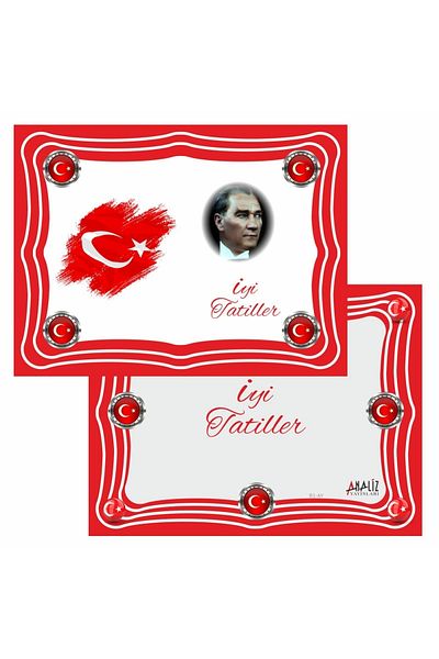Analiz Yayınları 20-Piece Karne Case Flag