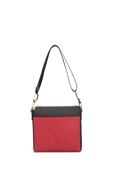 U.S. Polo Assn. Navy-red Women's Messenger Bag Us23311