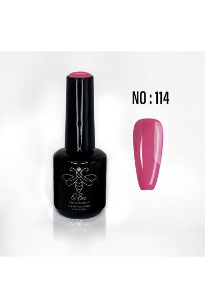 QBEE PROFESSIONAL Protez Tırnak Kalıcı Oje 15ml Kiraz Pempe