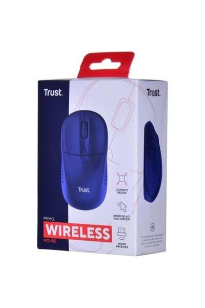 Trust 24796 Primo Kablosuz Mouse-mavi