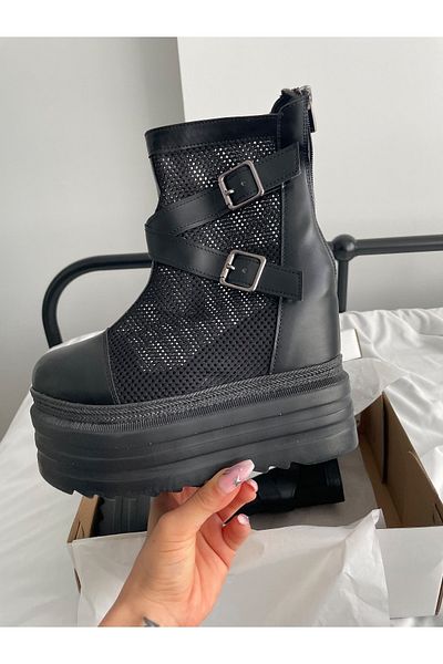 Planet Butik Mesh Thick Soled Shoes