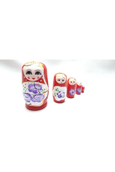betüşce 5-Piece Wooden Matryoshka Baby Set Model 01