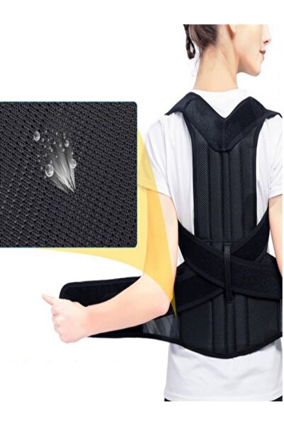 Ankaflex Κορσές για όρθια στάση Μαύρος κορσές προστασίας από καμπούρα στον ώμο στην πλάτη Συσκευή για όρθια στάση