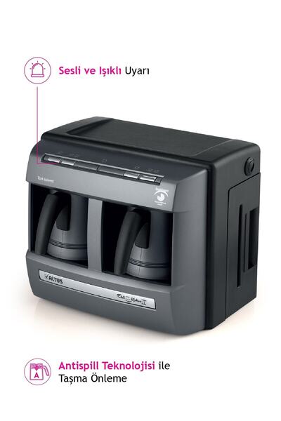 Altus Al 799 Tkm Ikili Türk Kahvesi Makinesi