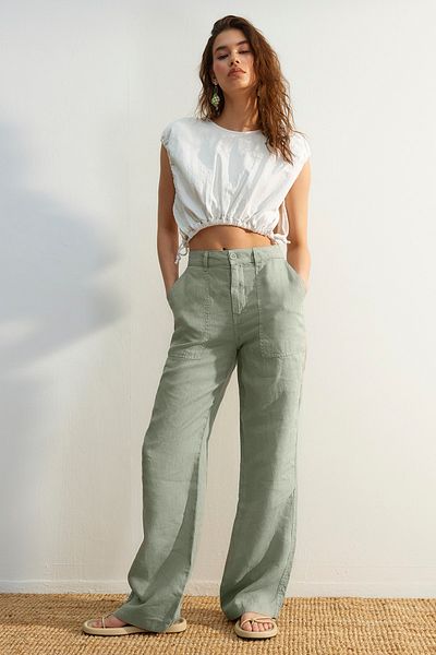 Trendyol Collection Jeans - Grau - Wide Leg