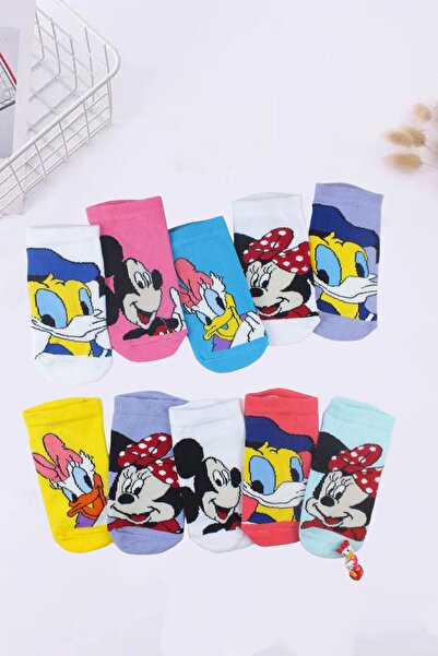 WORTHY SOCKS 10 части Детски сладки Disney 6-9 години Съвместими детски ботуши Комплект чорапи 10 чифта
