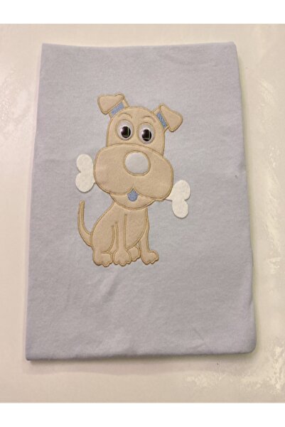 CNGZSHOP Penye Bebek Battaniyesi Yazlık Köpek Figürlü 85x95