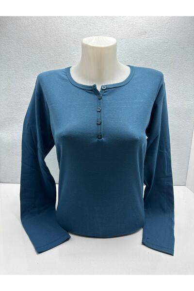 Ak Ench Cotton Summer Buttoned Lycra Cotton Women's Mother Combed Cotton