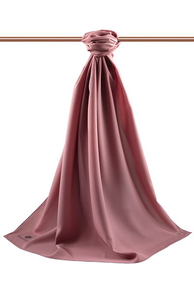 Vissona Medina Silk Women's Luxury Shawl Dusty Rose -11