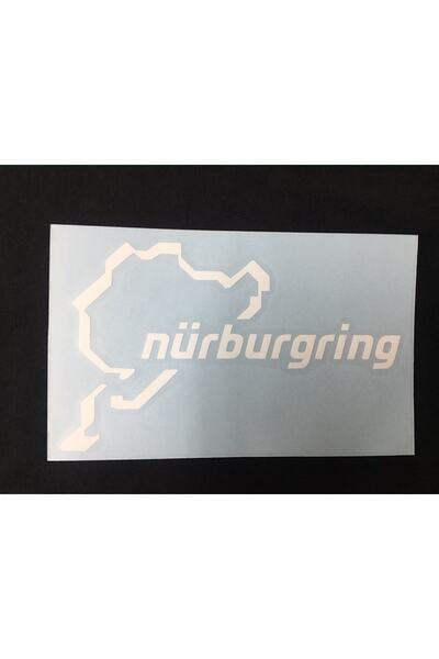 otopaspascım Nürburgring Sticker - Nürburgring Beyaz Sticker