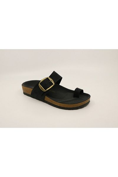 Pierre Cardin New Season Black Sandals / Anatomical Sole Slippers PC-6959