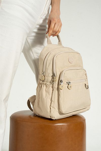 YOGII Ottava Model Kipling Υφασμάτινη Αδιάβροχη Καθημερινή και Σχολική Τσάντα Πολυλειτουργική