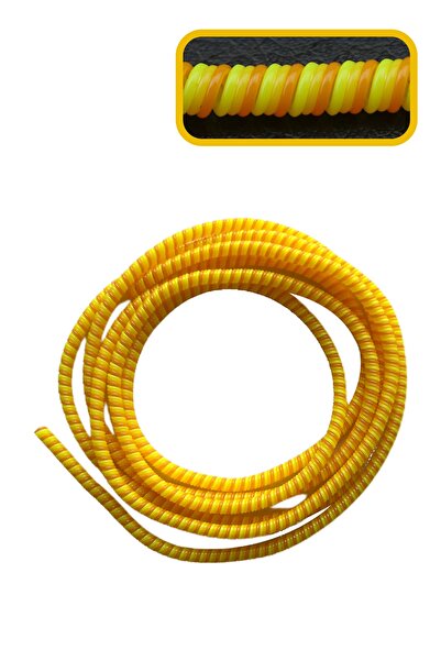 WANNA PROTECT Dayanıklı Şarj Aleti Kablosu Spiral Kablo Koruyucu Kulaklık Kab...