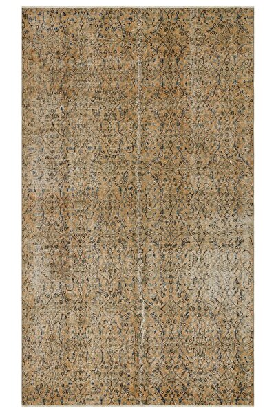 Sempati halı Doğal Vintage El Dokuma Ipek Pers Fransız Kilim Halısı - 141x237...