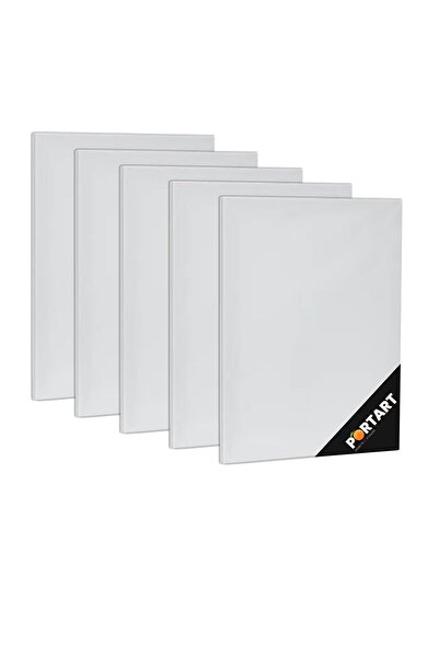 PORTART Tuval %100 Pamuk 15x30 Cm 2'li Paket