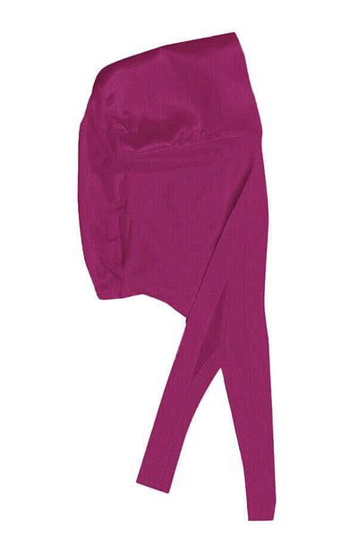 MİSS İPEK Satin Violet Purple Bonnet