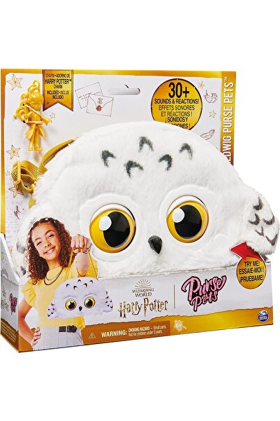 Fillikutum Harry Potter Hedwig Purse Pets Baykuş Çanta Interaktif 30'dan Fazla Ses Ve Tepki