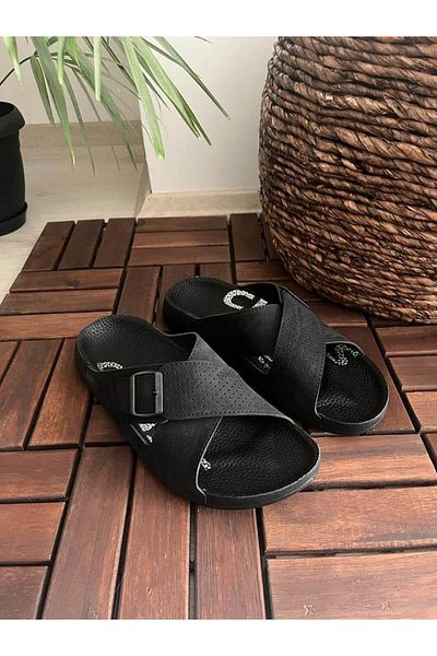 Behtah Kundura Men's Anatomical Pool Soft Sole Sport Slippers
