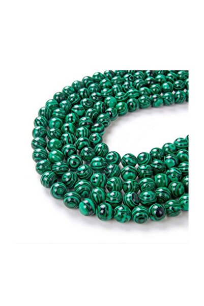 RLX BUJİTERİ Zeleni malahit kamen, prirodni kamen, niz od 8 mm