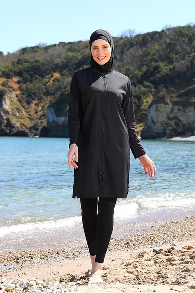 SEBOTEKS Gilet Model Full Covered Hijab μαγιό 3430